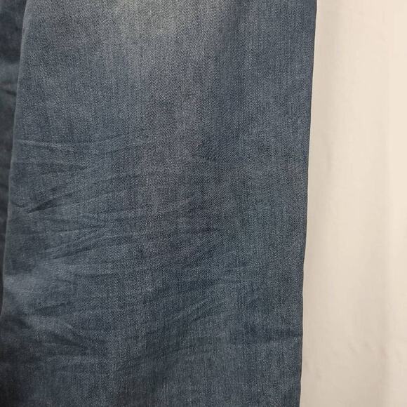 E Division Distressed Jeans Size 46 Mens Blue Jean Denim Plus Casual  - Picture 8 of 11
